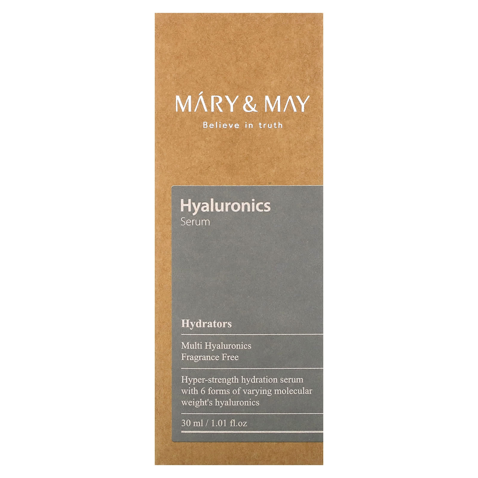 Máry & May - Hyaluronics Serum - Hyaluronic Acid Complex - Skin Shine
