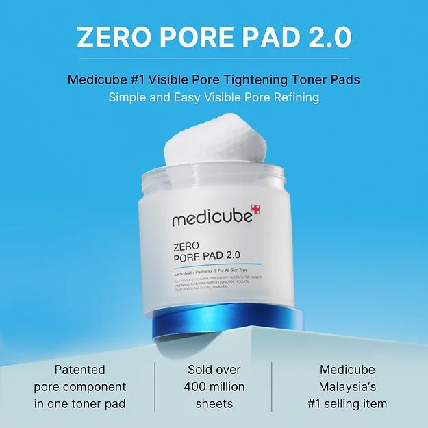 ZERO PORE PAD 2.0 (70pcs) - Skin Shine