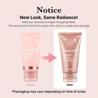 COLLAGEN NIGHT WRAPPING MASK - Skin Shine