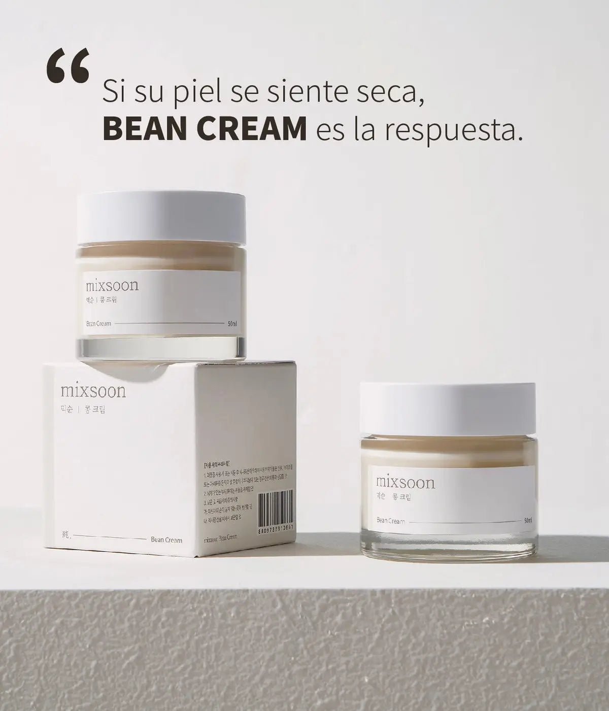 Mixsoon - Bean Cream 50ml - Skin Shine